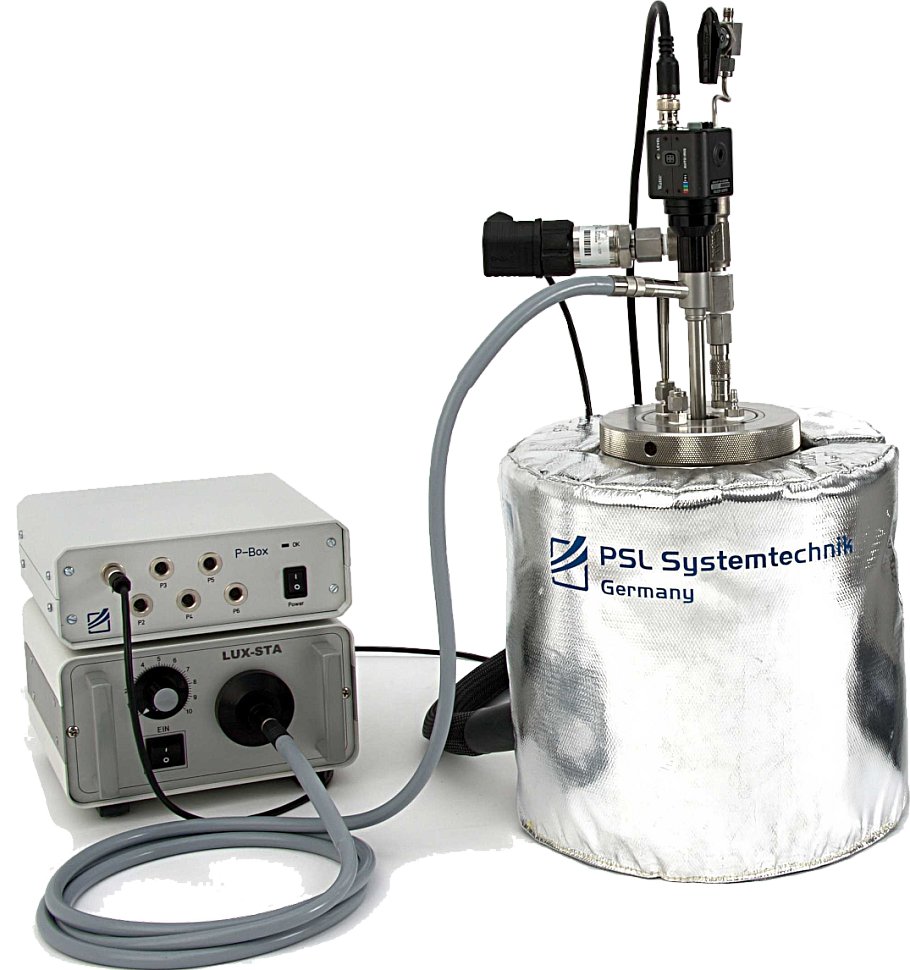 Установка с химическим реактором-автоклавом  Gas Hydrate Autoclave